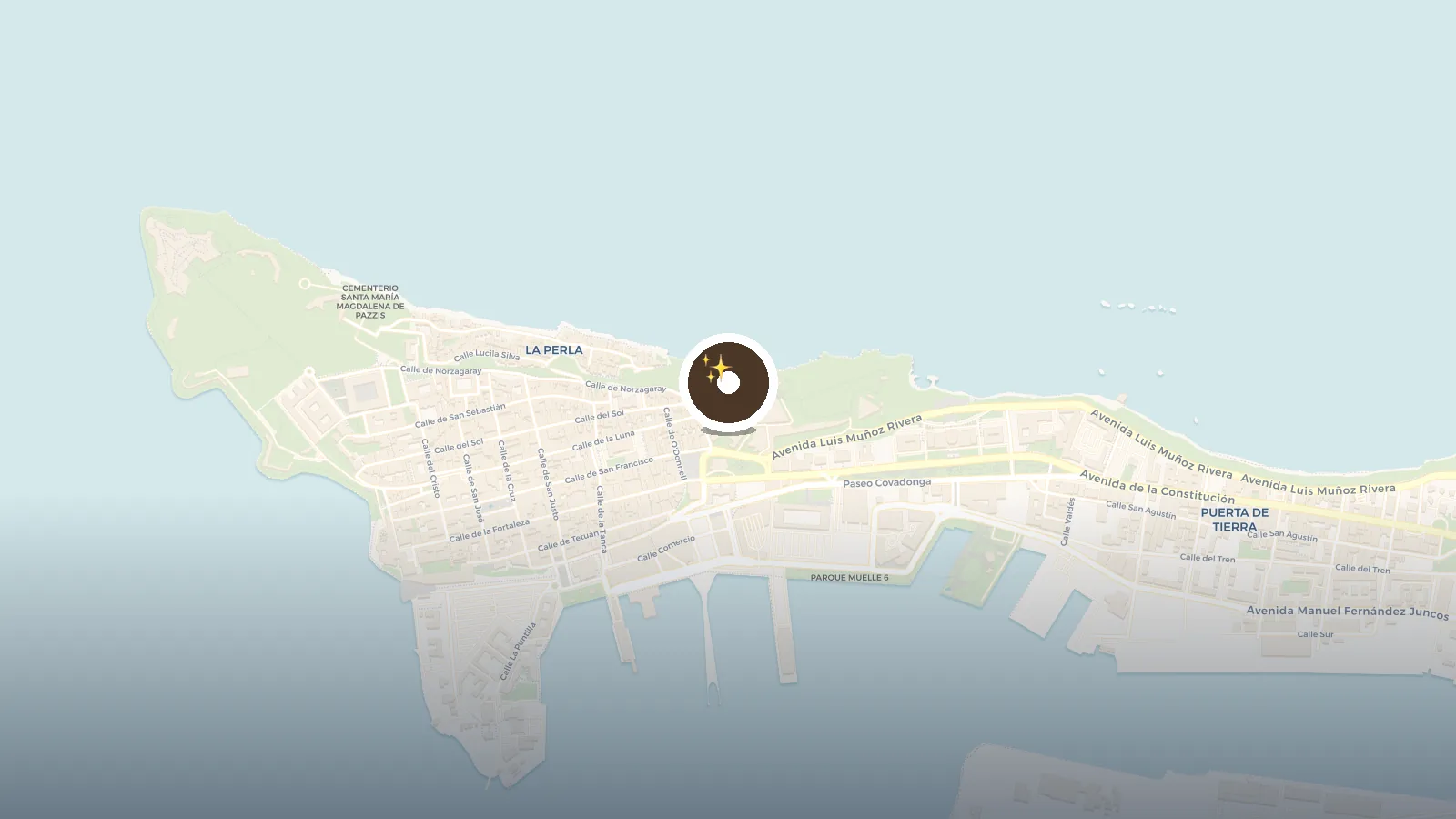 Mapa de Castillo de San Cristóbal