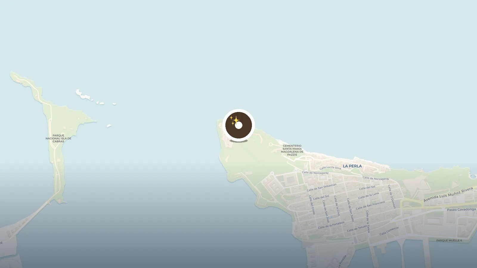 Mapa de Castillo San Felipe del Morro