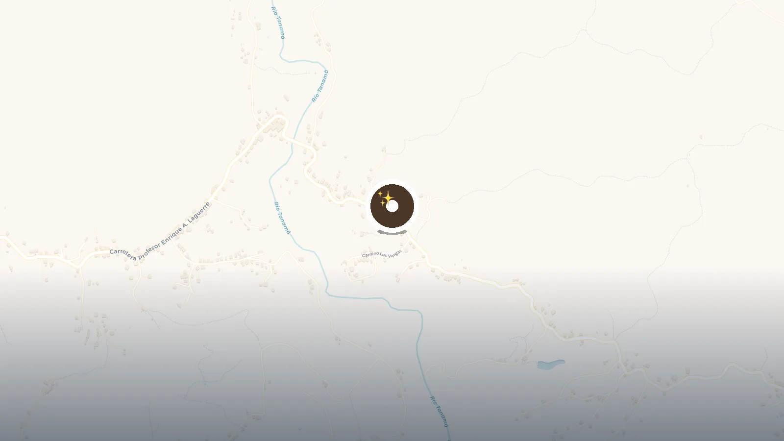 Mapa de Centro Ceremonial Indígena de Cagüana