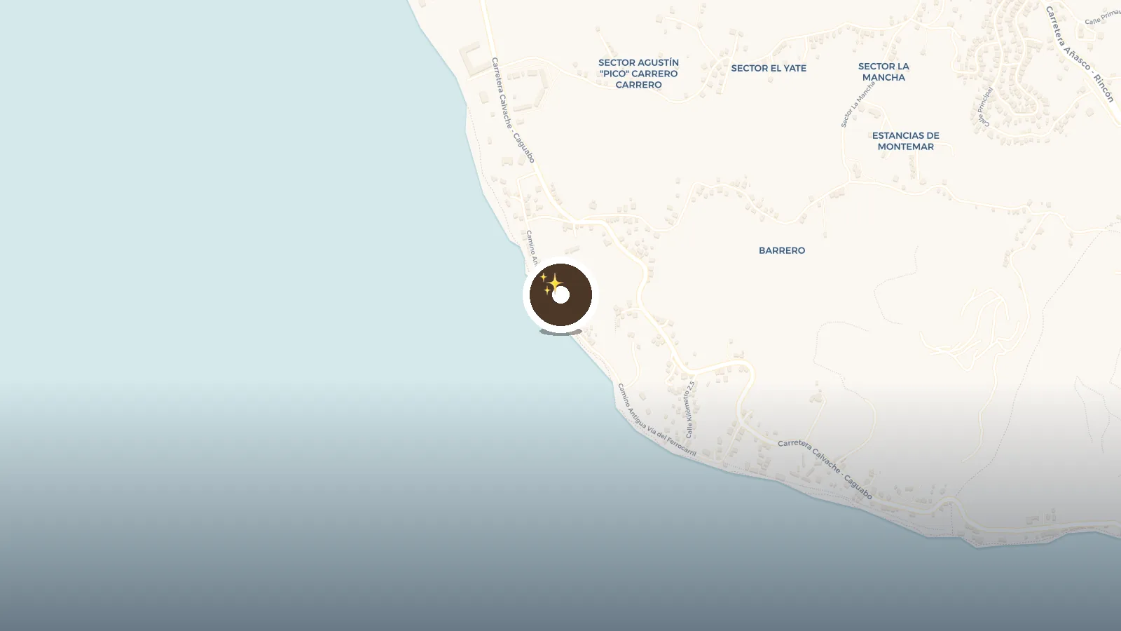 Mapa de Columpio del Palo