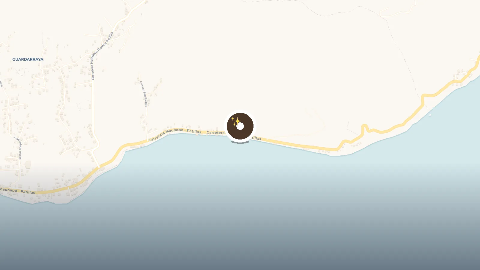 Mapa de Columpio Playa