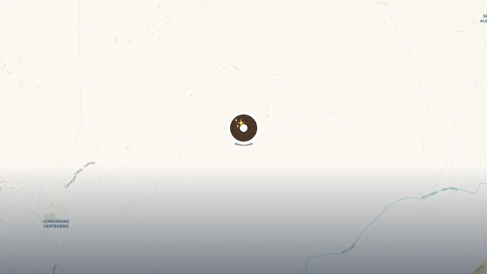 Mapa de Columpio y Bandera Curva Arbol