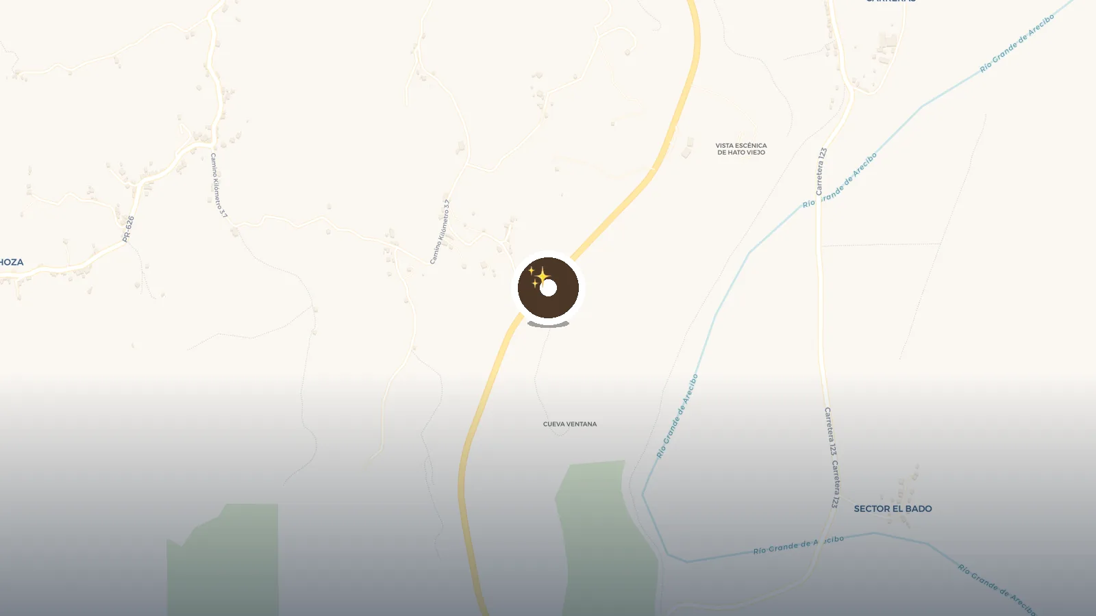 Mapa de CUEVA VENTANA - UNICO CUEVA TOUR