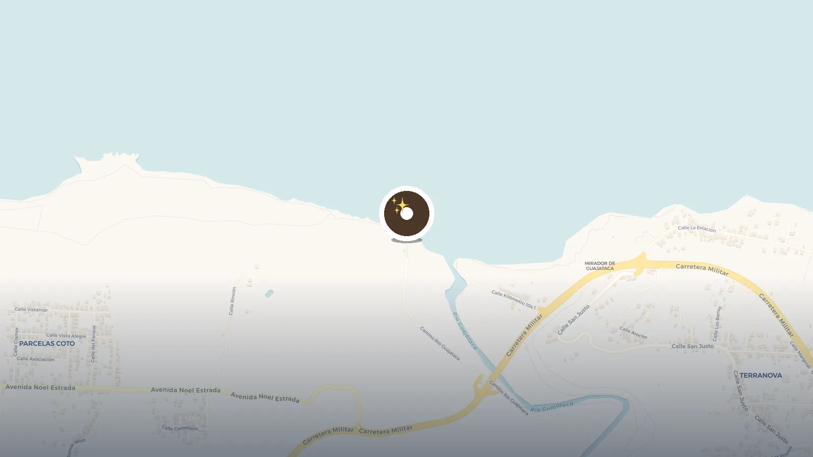 Mapa de Jacuzzi Bajo Tunel Guajataca