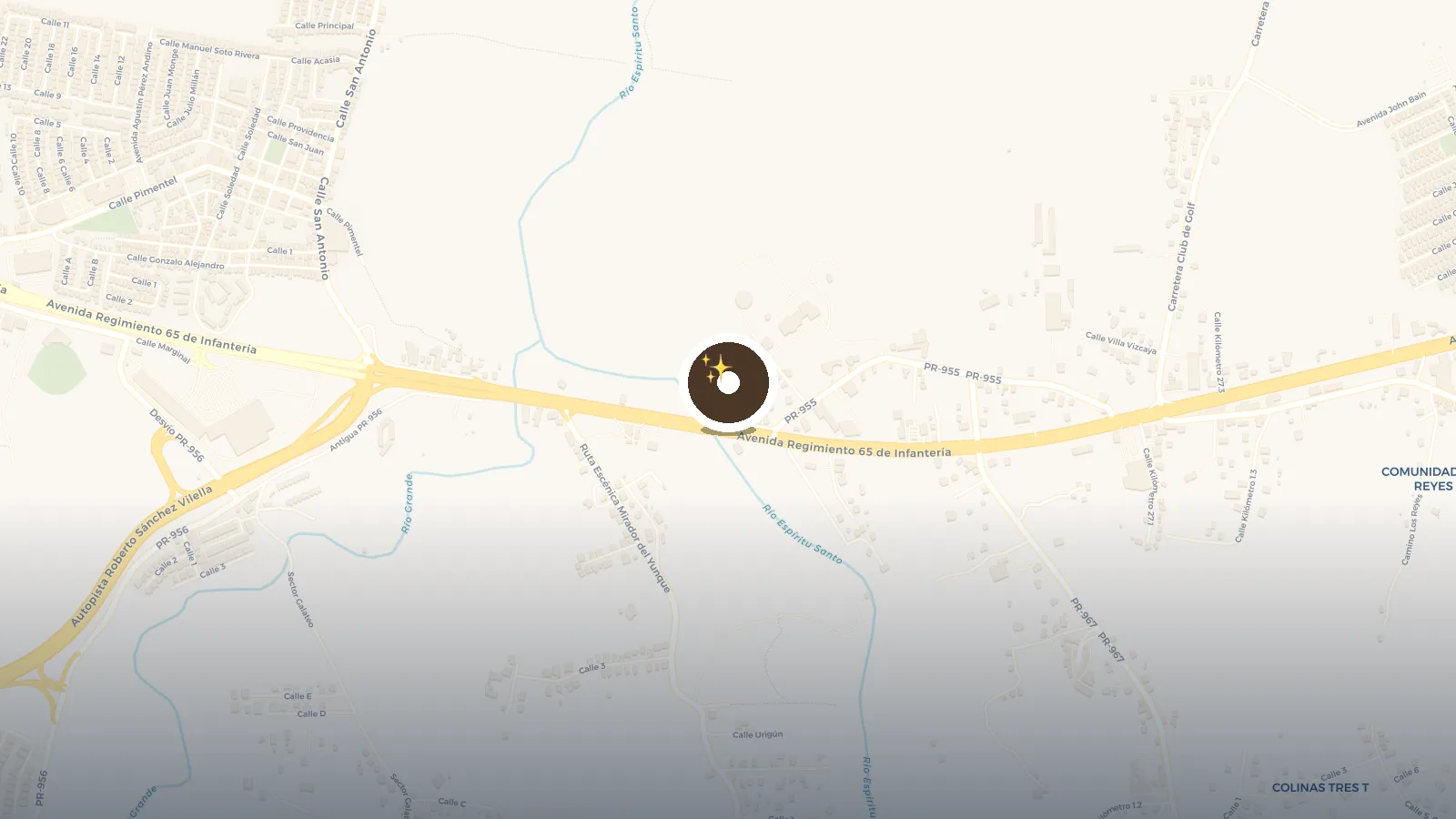 Mapa de Lancha Paseadora