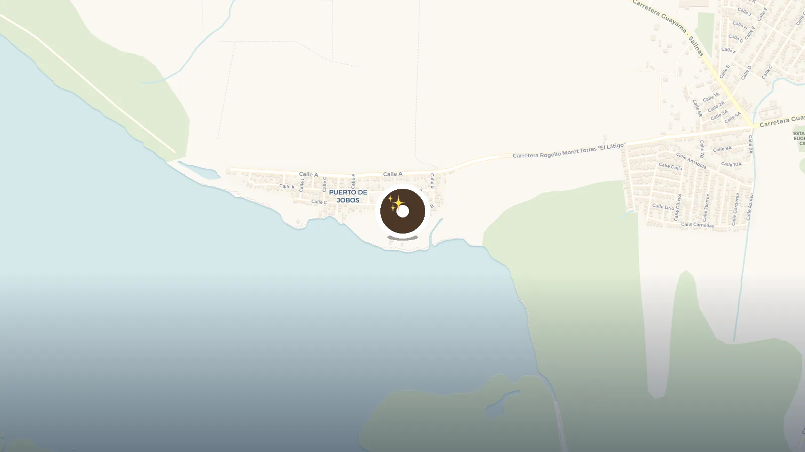 Mapa de Muelle La Casa de Cocodrilo