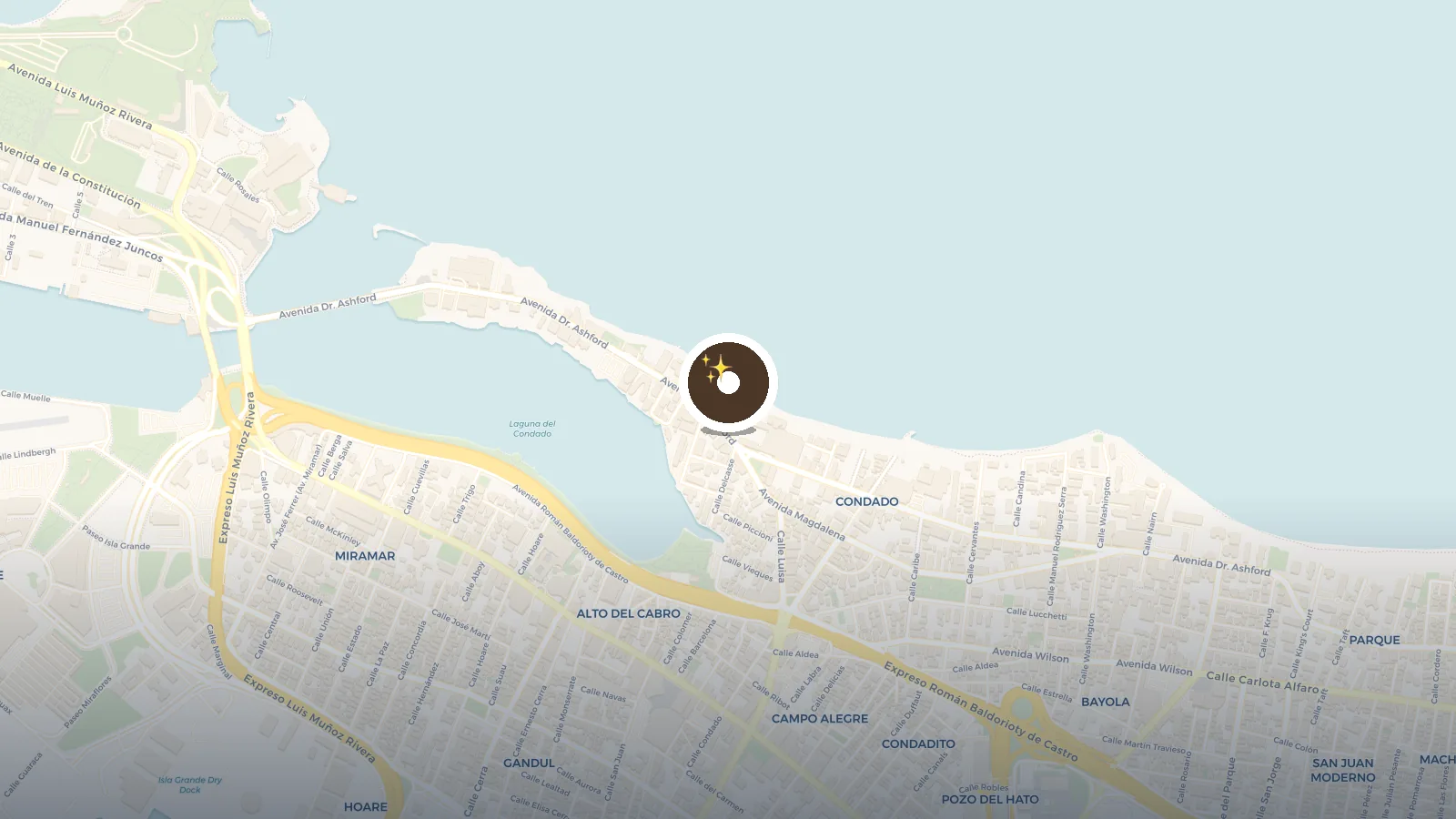 Mapa de Parque La Ventana al Mar