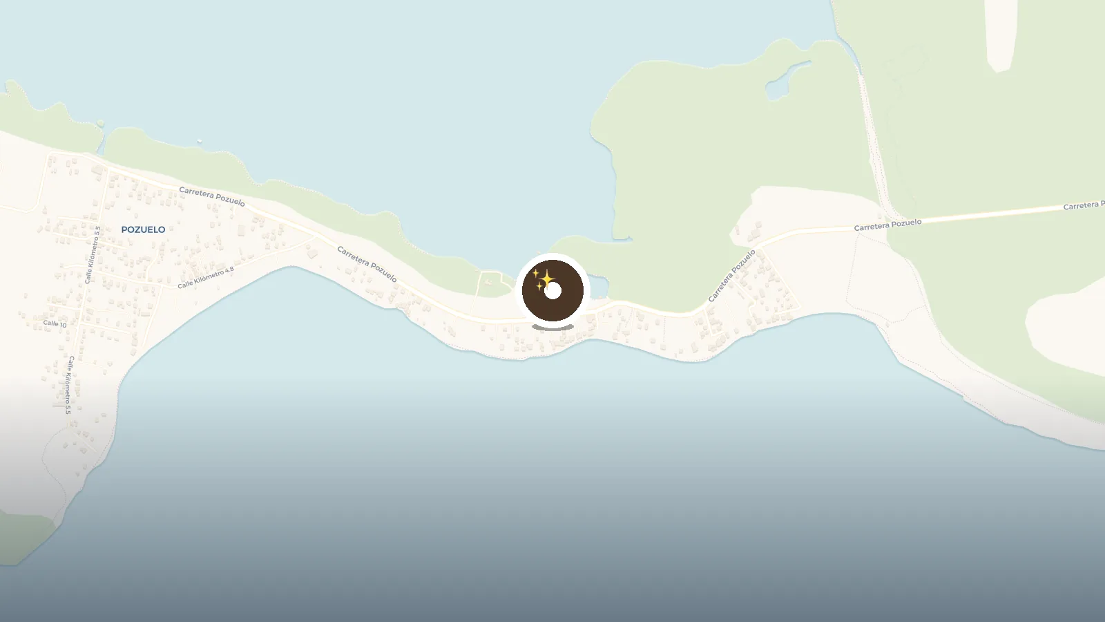 Mapa de Paseo Tablado Punta Pozuelo