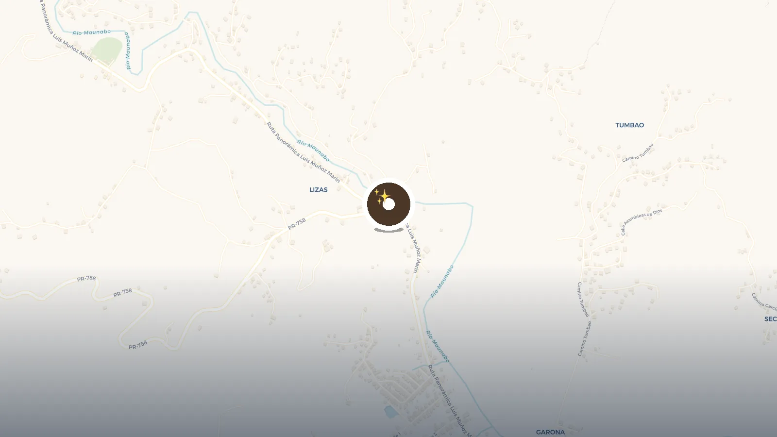 Mapa de Piedra El Carajo