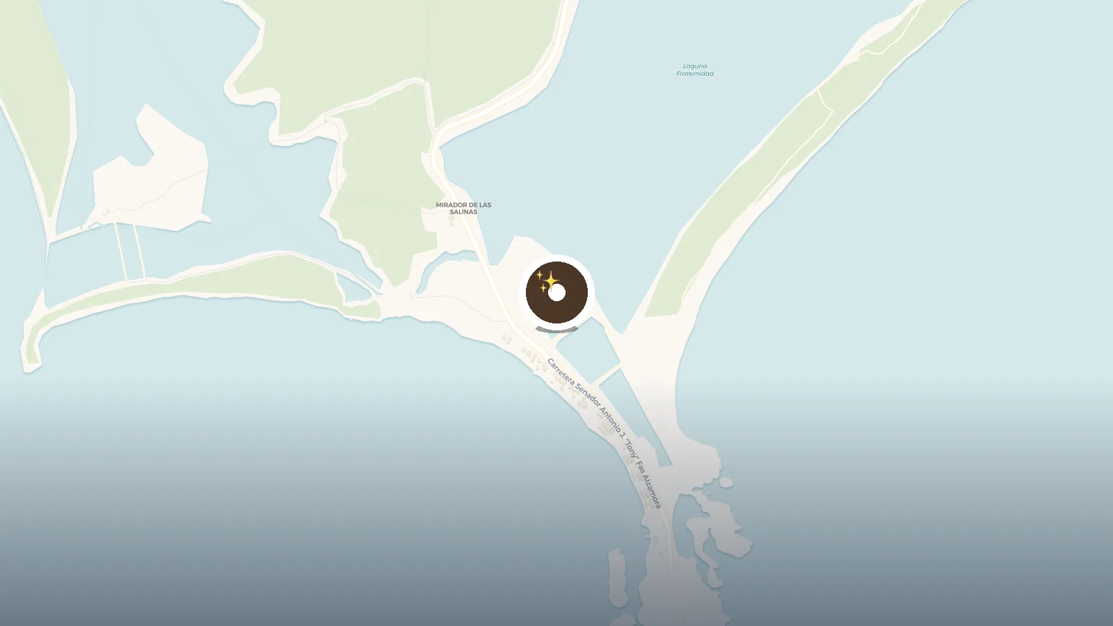 Mapa de Salinas Cabo Rojo