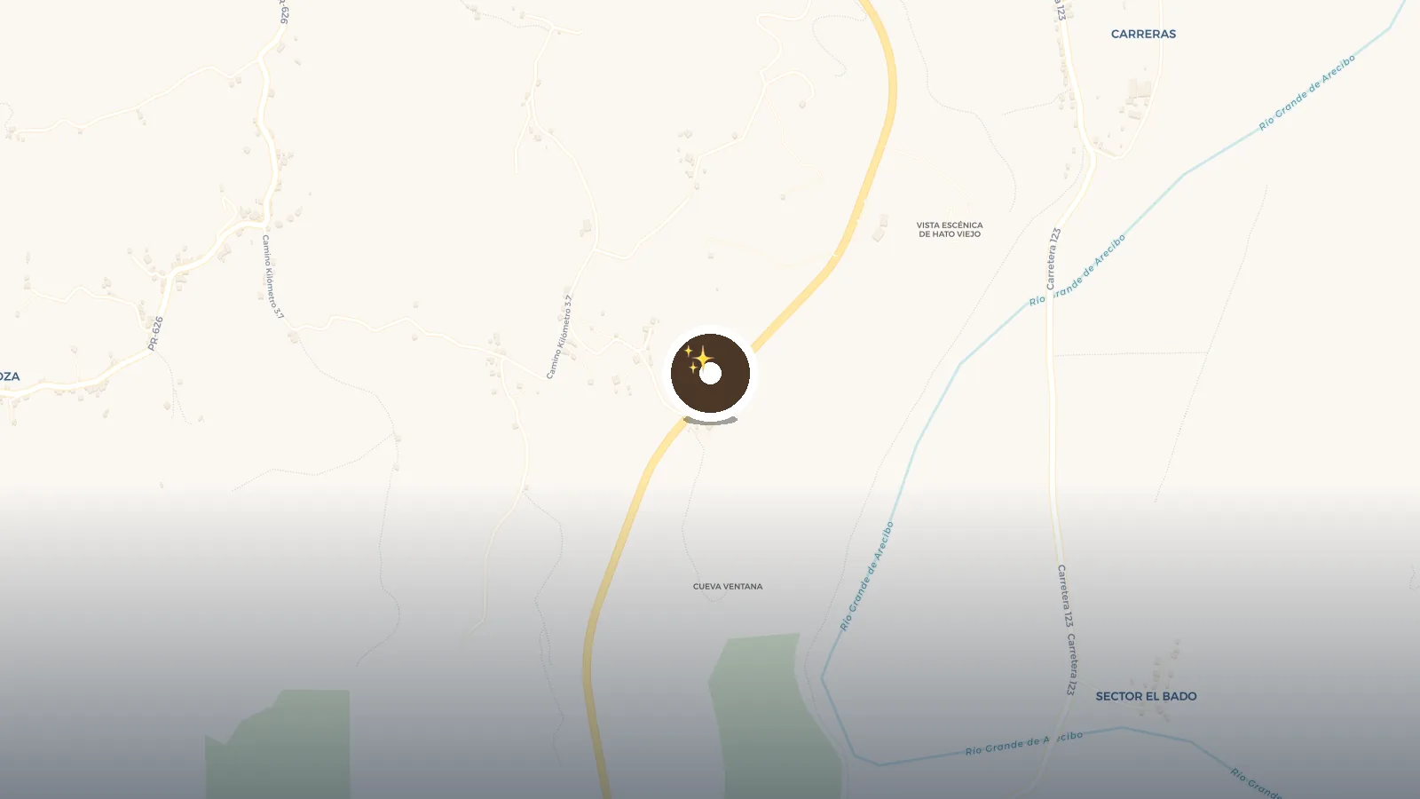 Mapa de Silla Caribe Adventures Puerto Rico