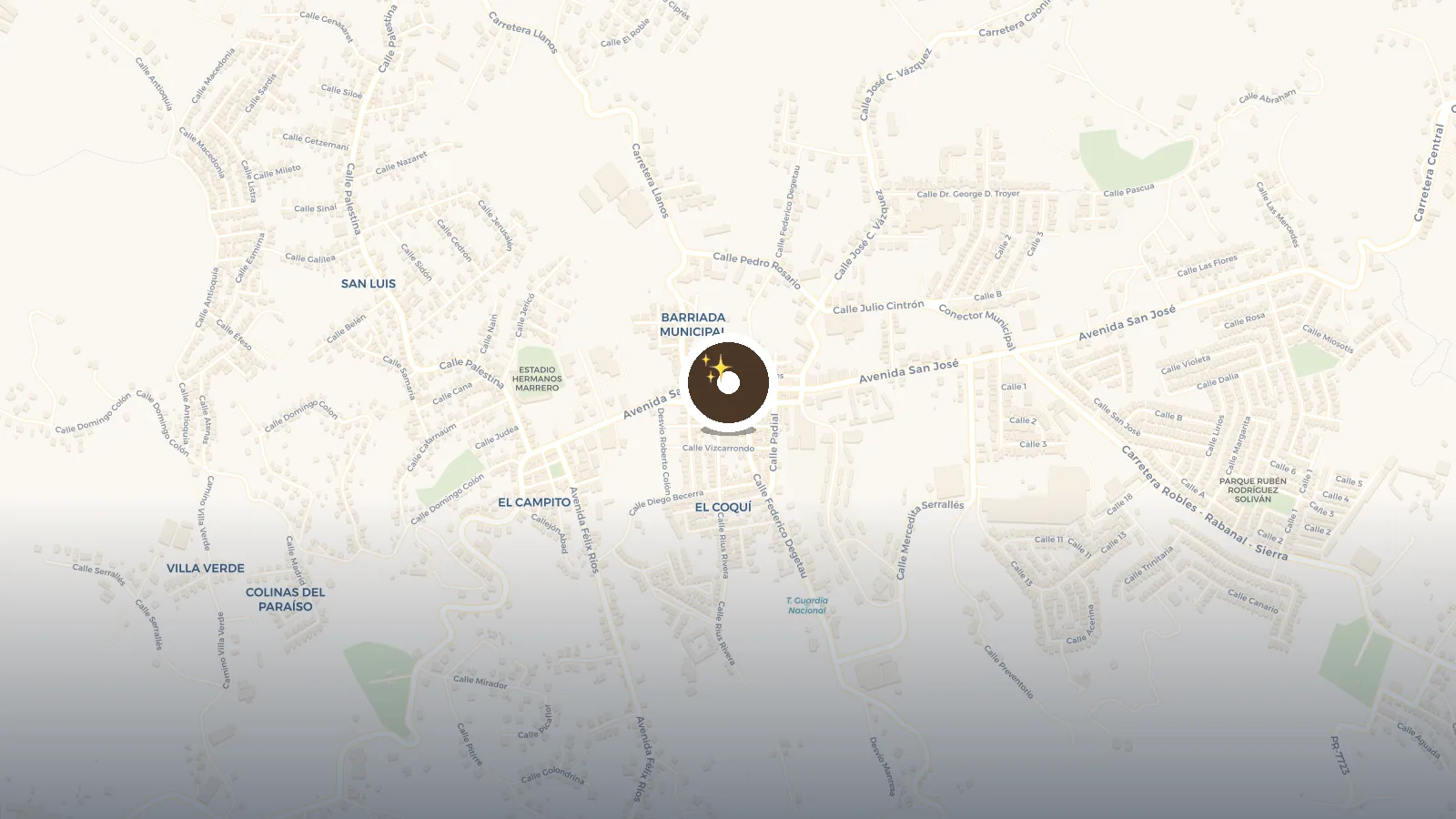 Mapa de Sillon Gigante