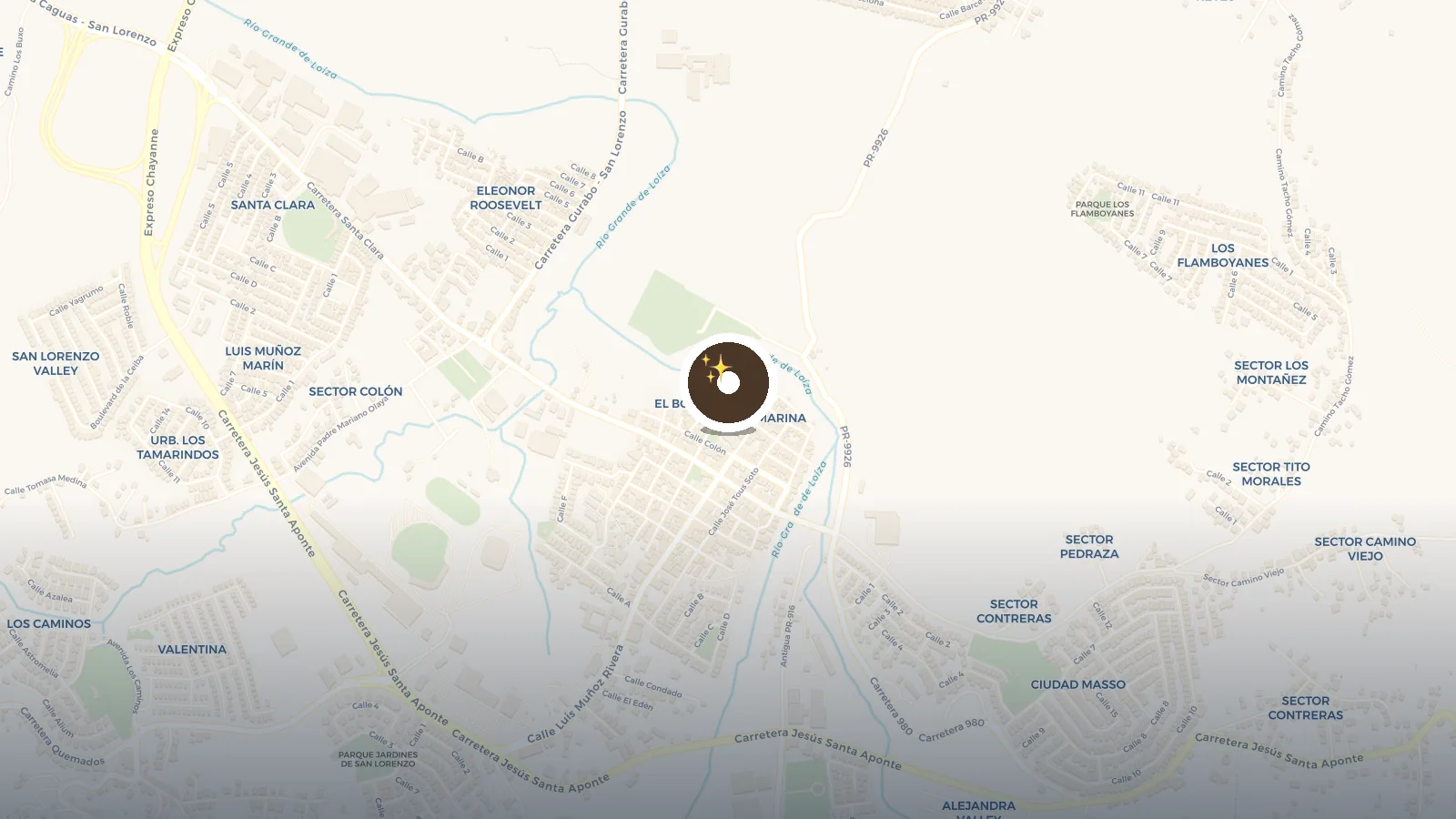 Mapa de Teatro Priscila Flores