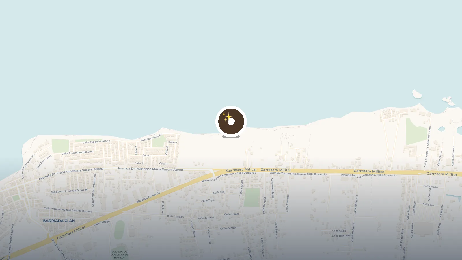 Mapa de Tunel 1440 Pies