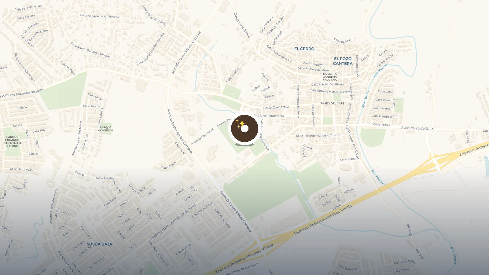 Mapa de Yauco Urban Park