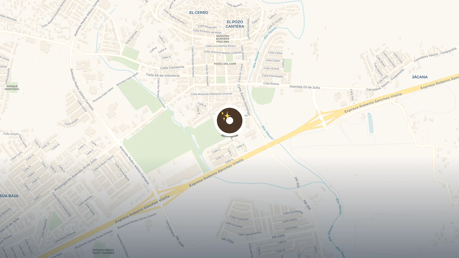 Mapa de Yaucromatic / David Zayas