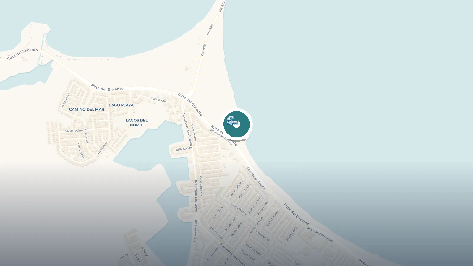 Mapa de Ambush Beach