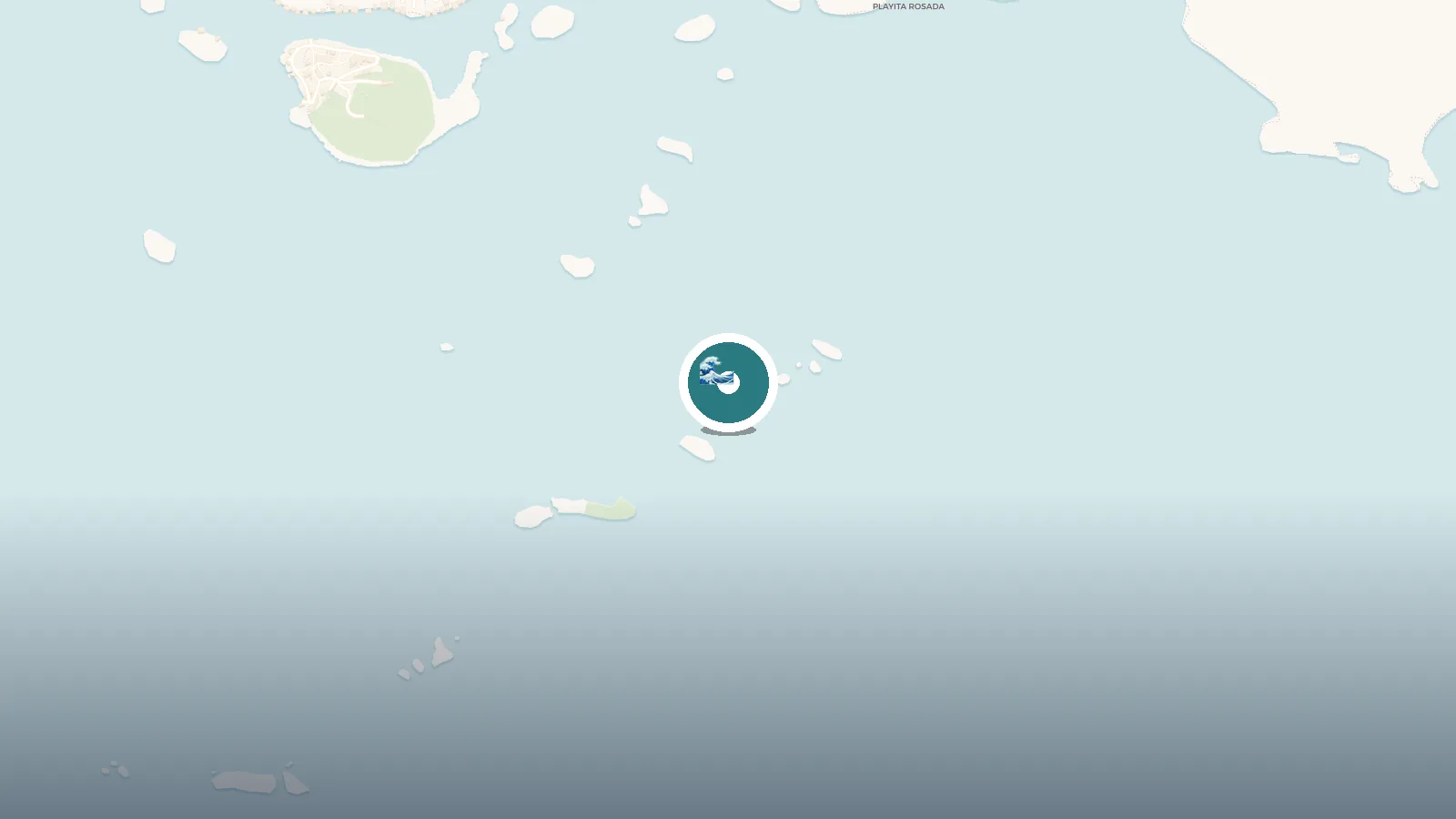 Mapa de Cayo Caracoles