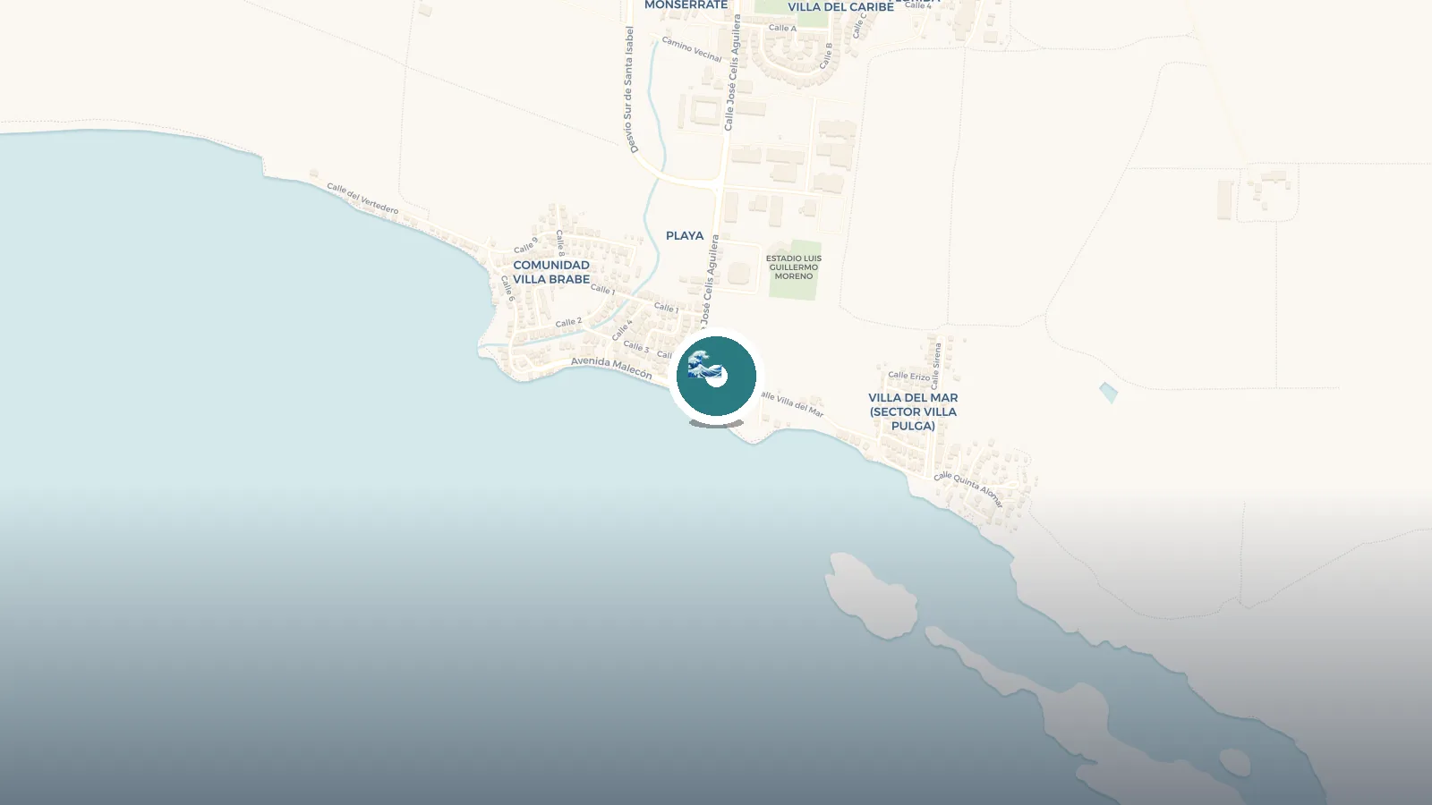 Mapa de El Aquarium