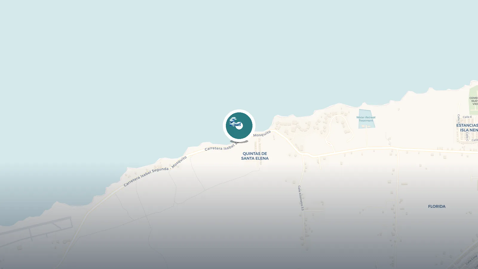 Mapa de El Gallito ( Gringo Beach )