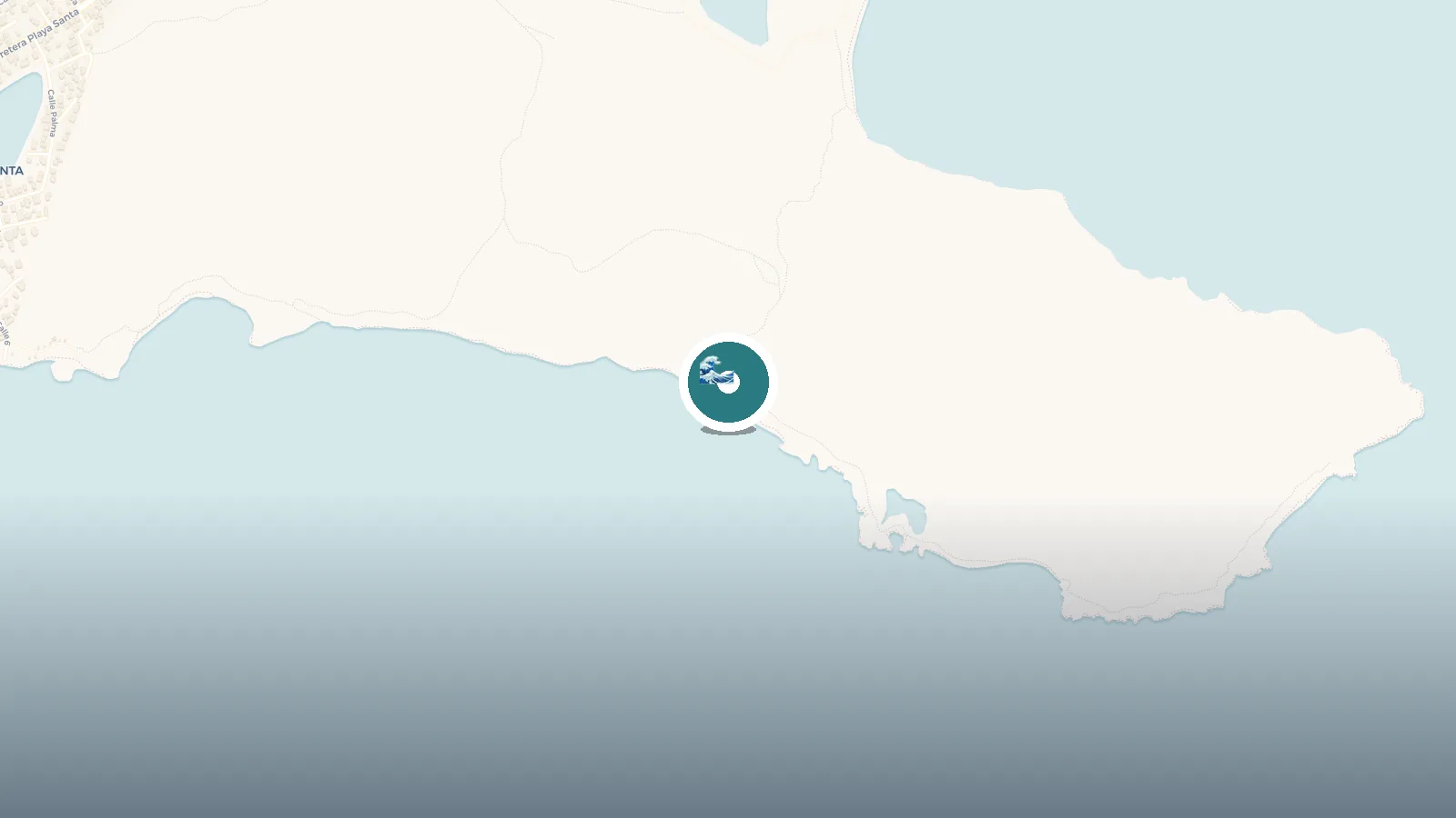 Mapa de Heaven Beach