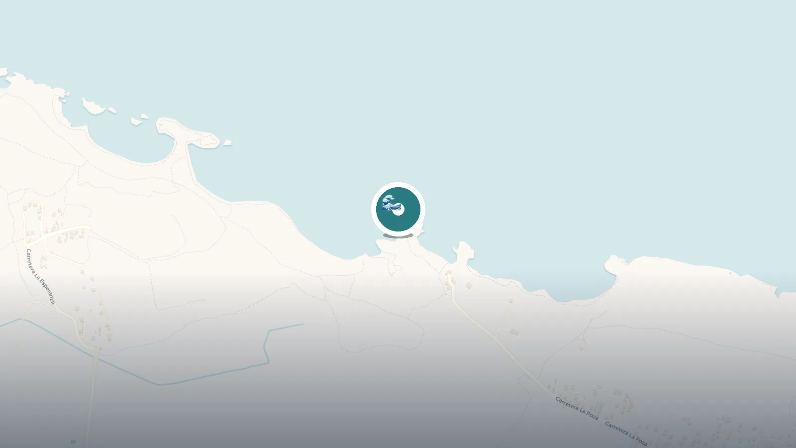 Mapa de Jacuzzi Azul Turquesa