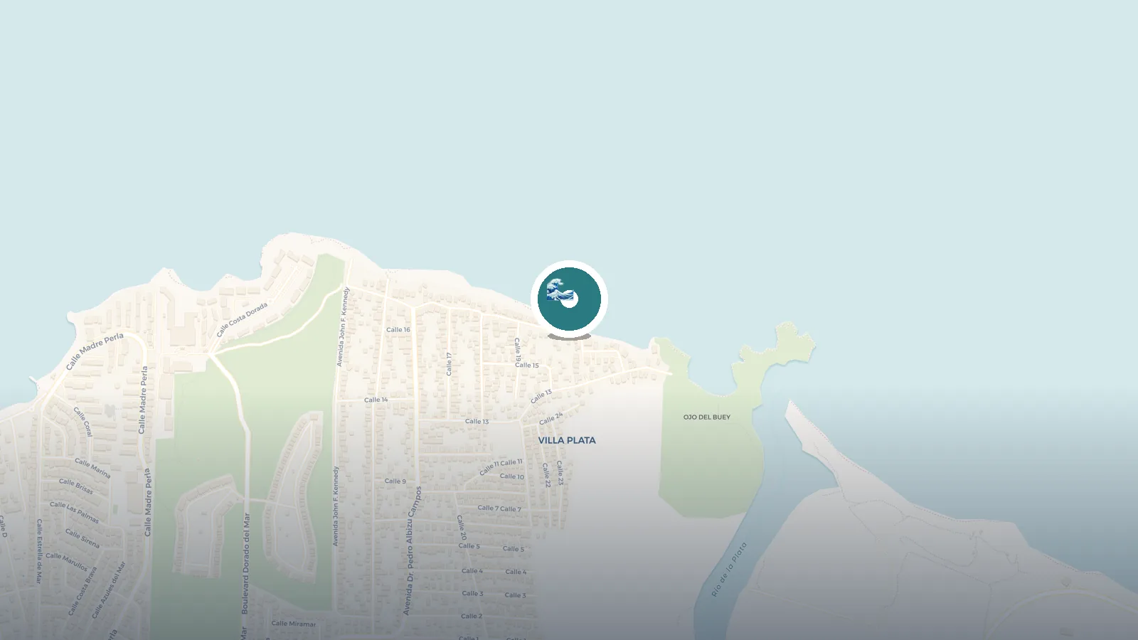 Mapa de Kikita Beach