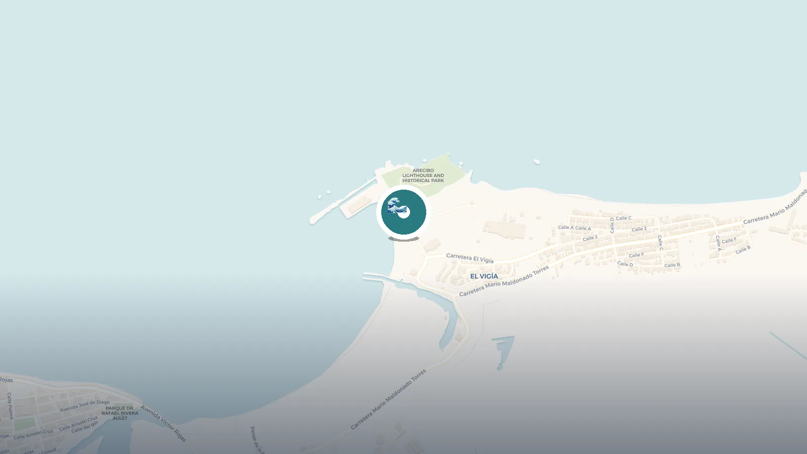 Mapa de Lighthouse Bay
