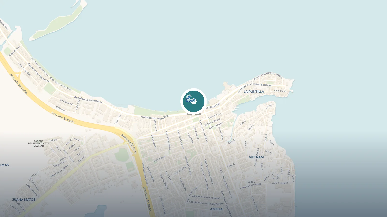 Mapa de Malecón de Cataño