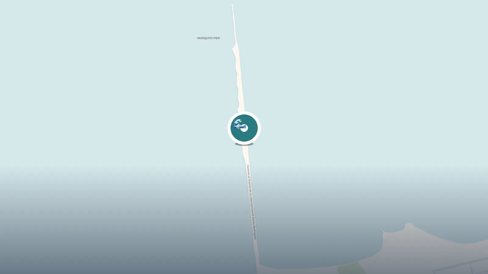 Mapa de Mosquito Pier