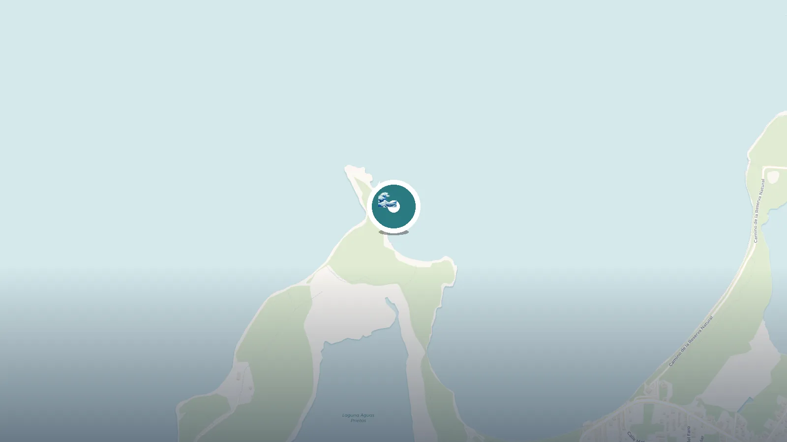 Mapa de Piscina Natural