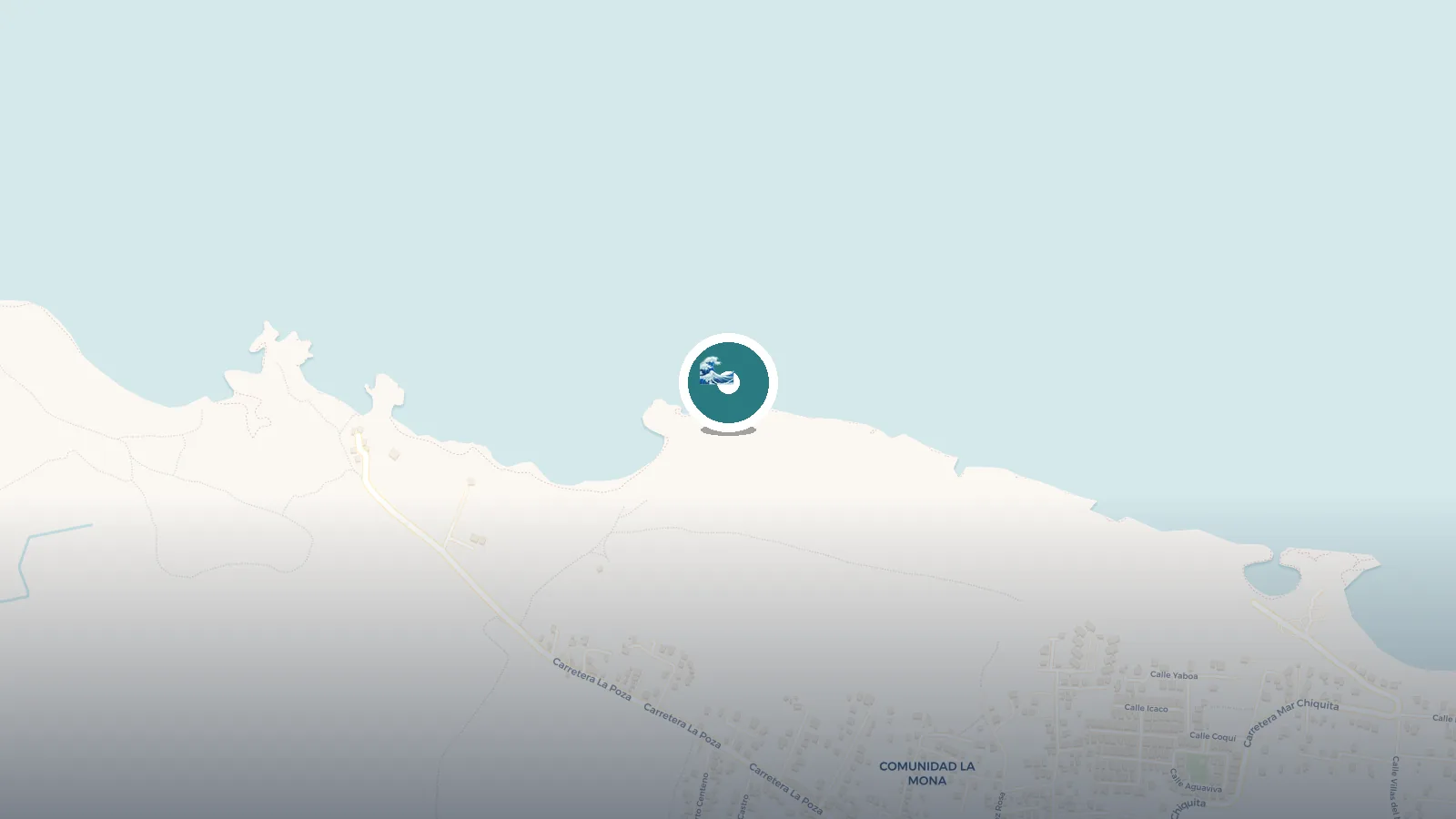 Mapa de Piscinas Naturales, Manatì