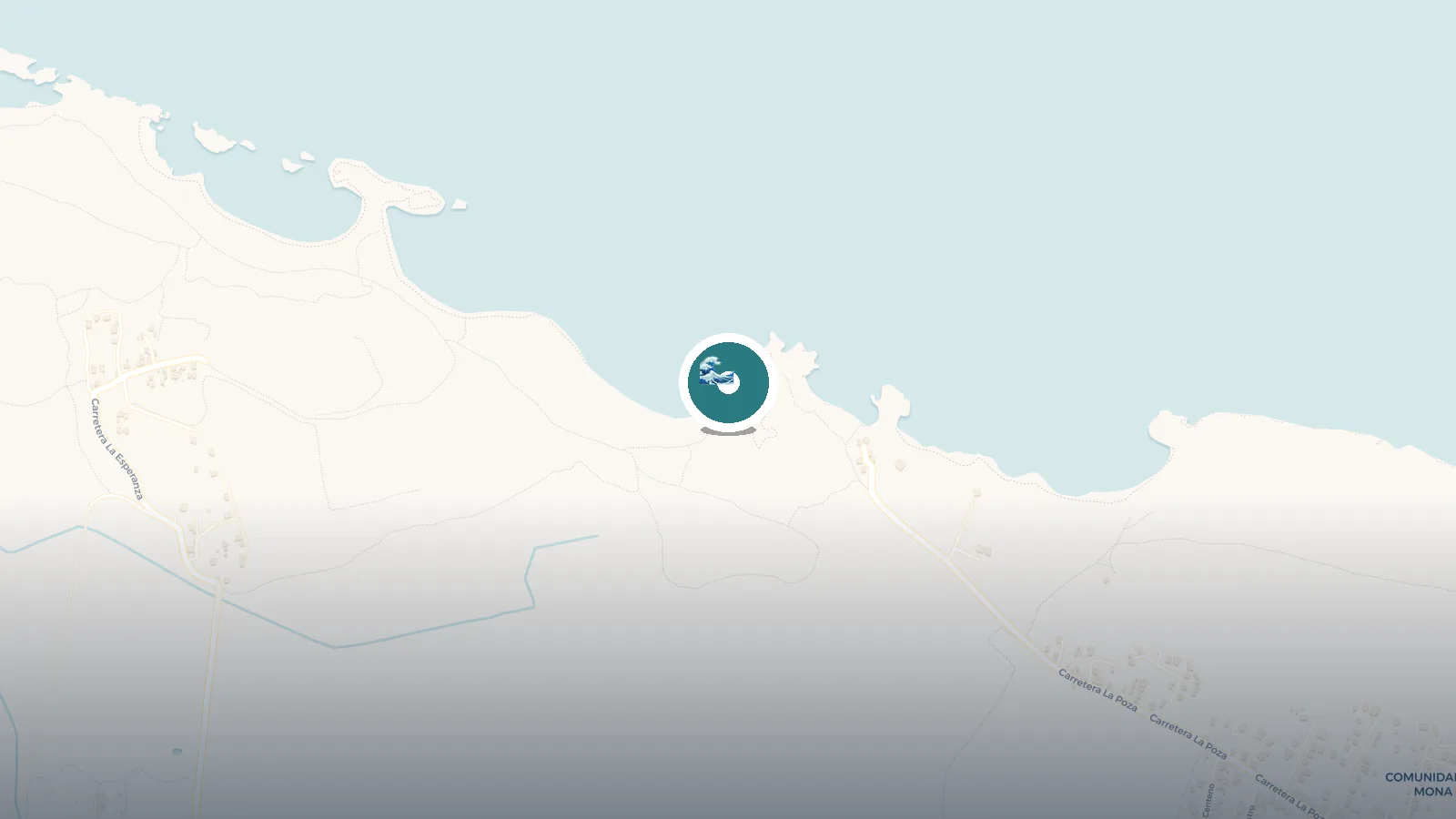 Mapa de Playa Boquilla