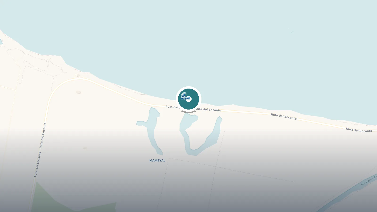 Mapa de Playa El Unico