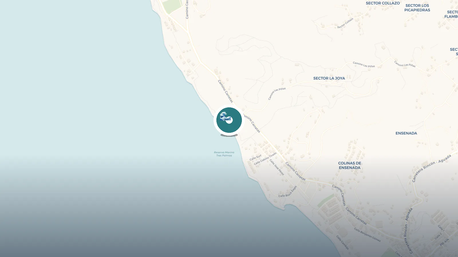 Mapa de Playa Escalera