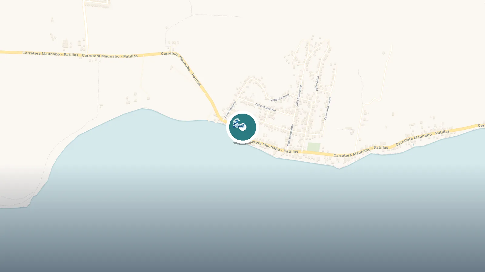 Mapa de Playa Inches