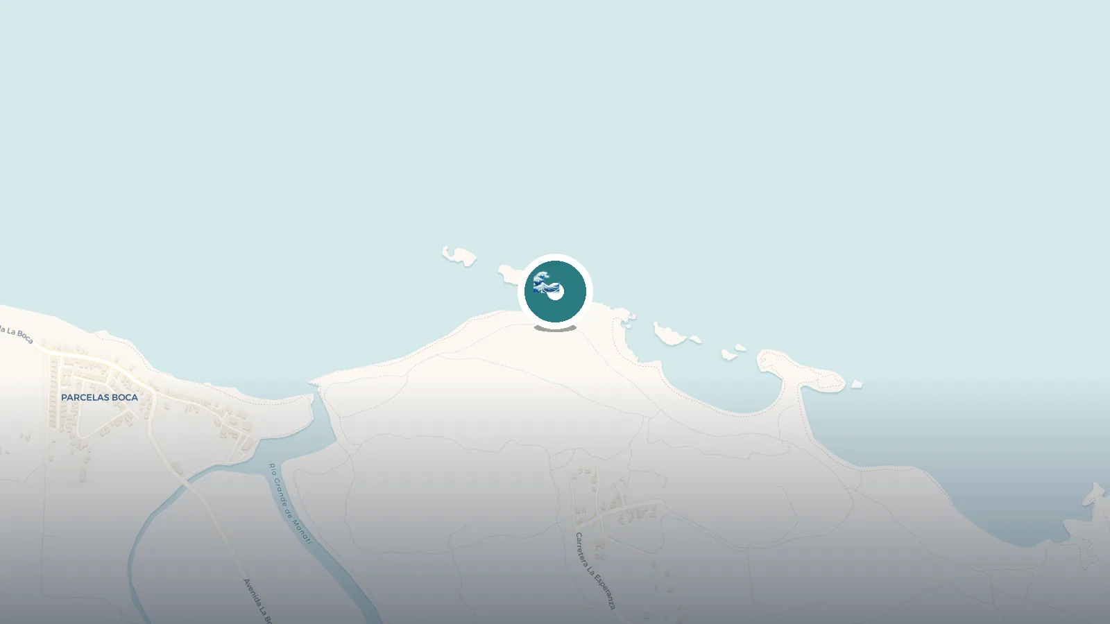 Mapa de Playa La Esperanza