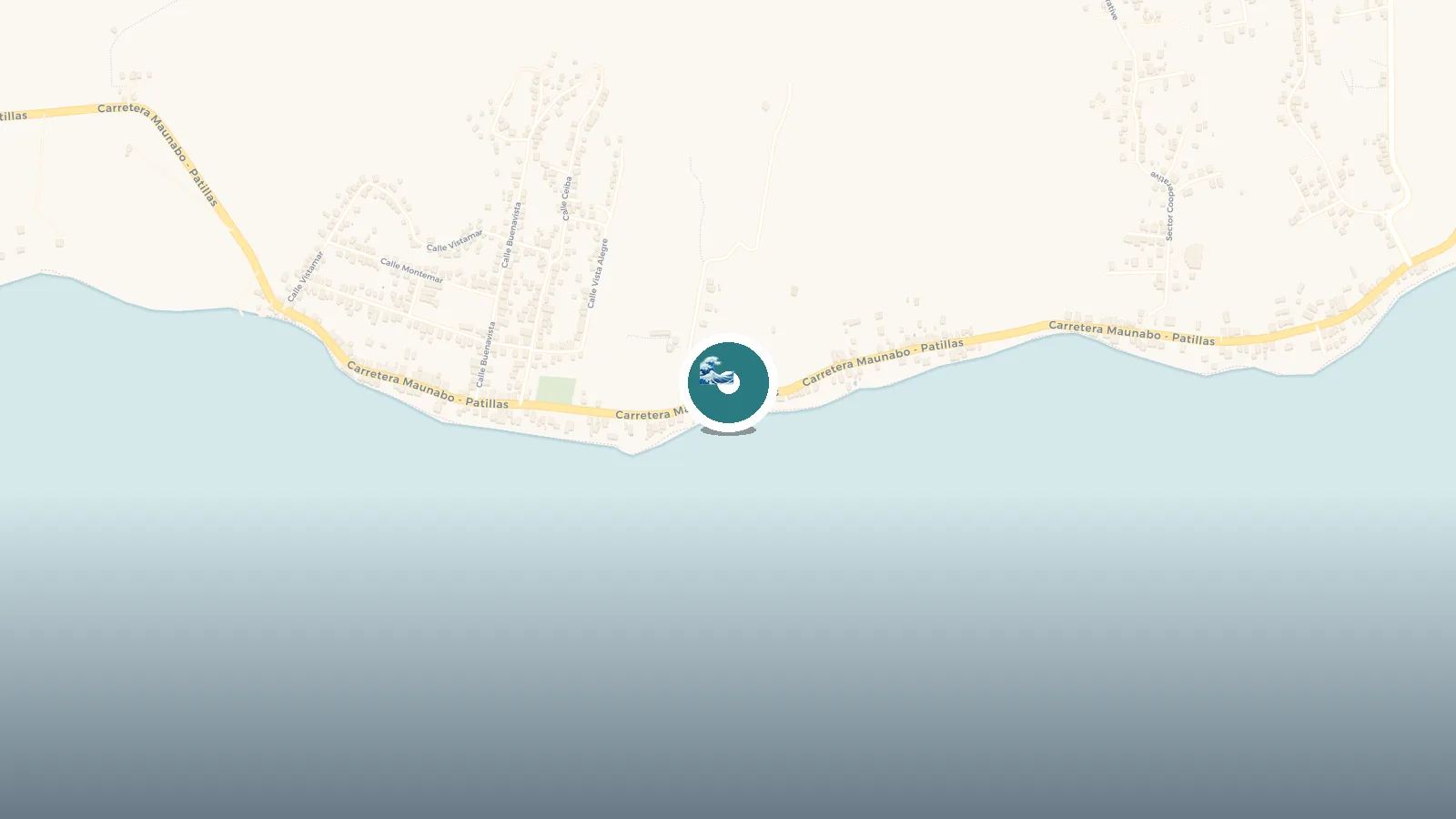 Mapa de Playa Las Positas