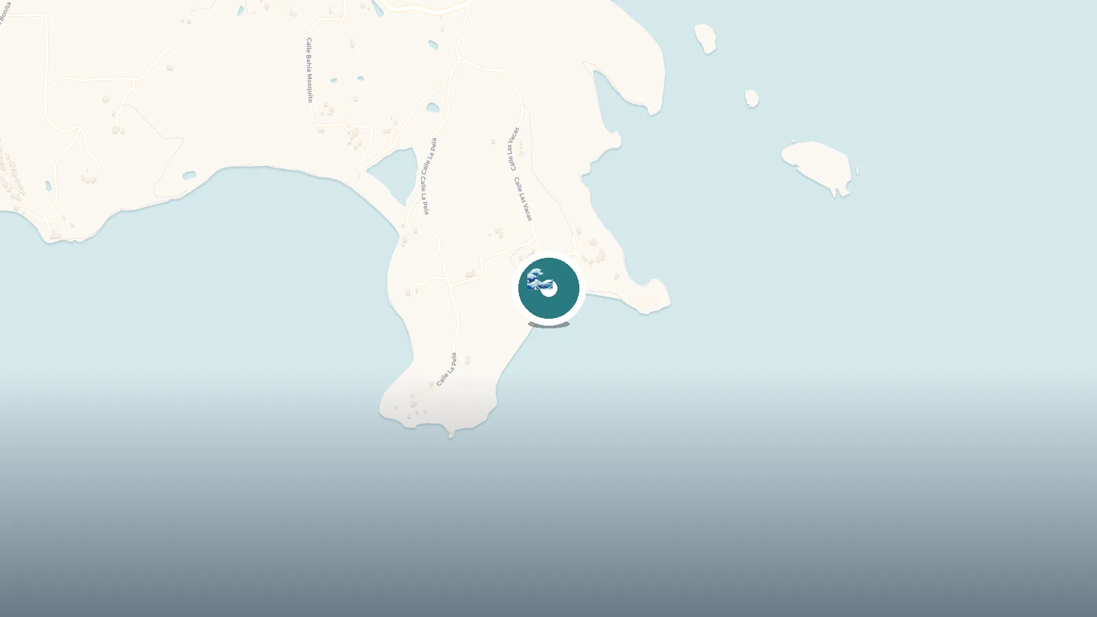 Mapa de Playa Manzanilla