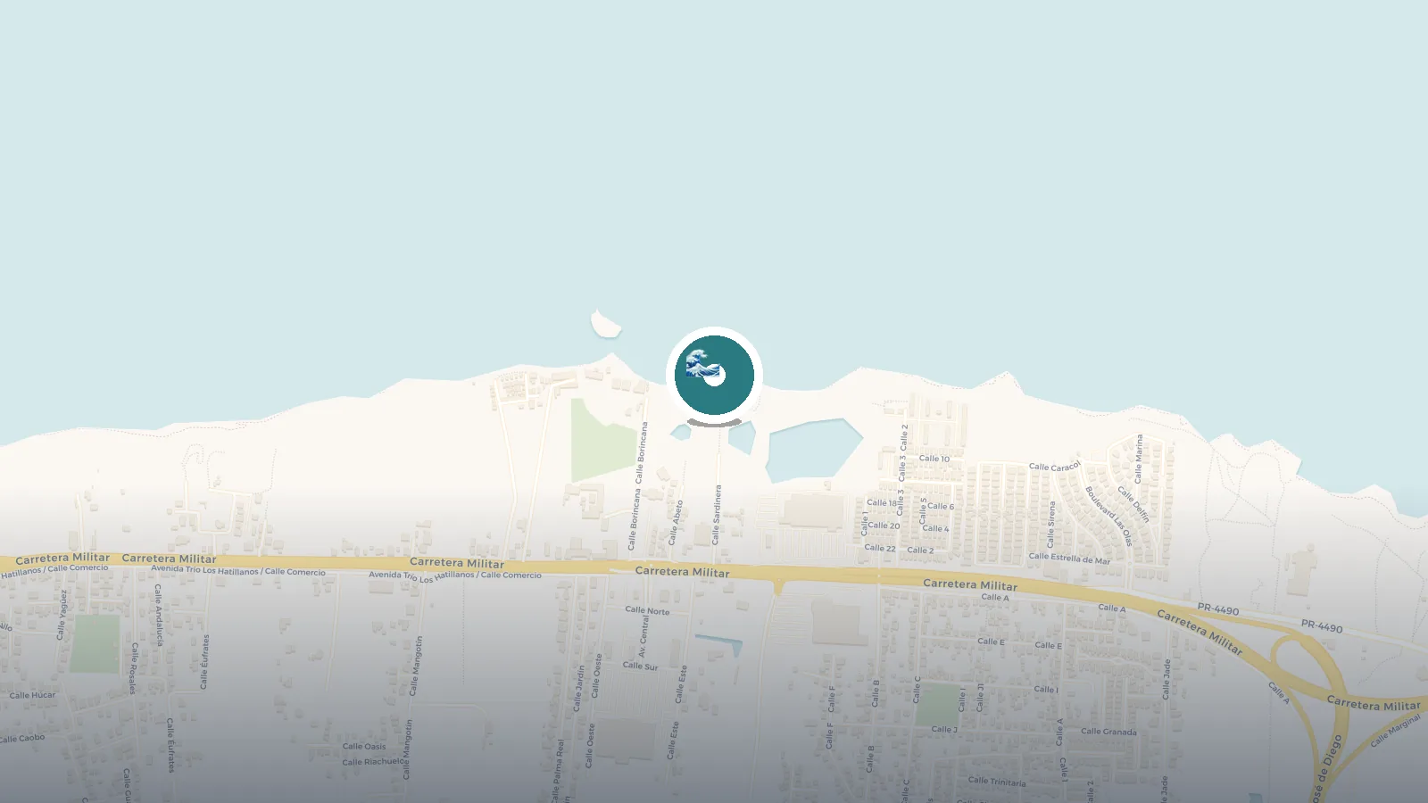 Mapa de Playa Sardinera