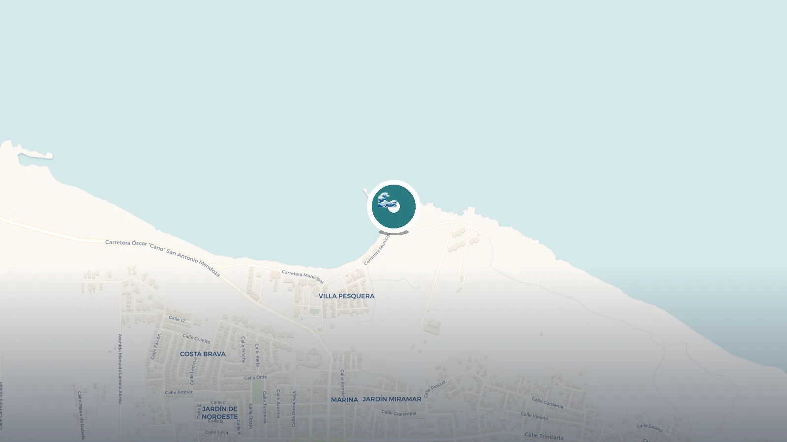 Mapa de Playa Sardineras