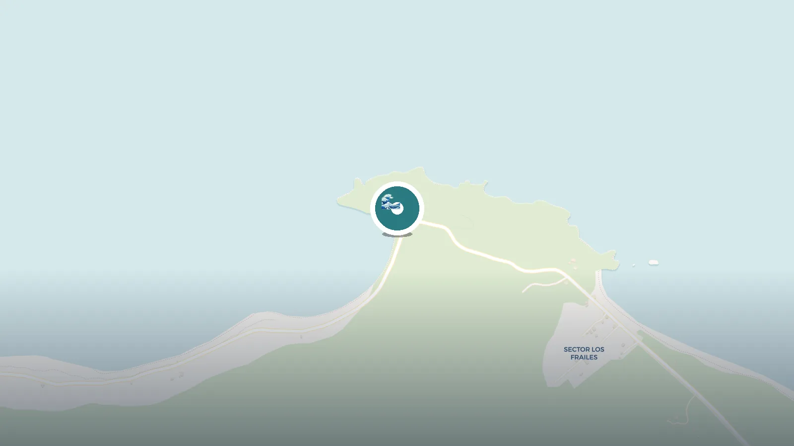 Mapa de Playa Vacía Talega