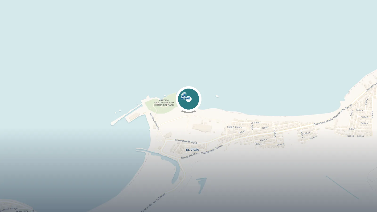 Mapa de Poza del Obispo