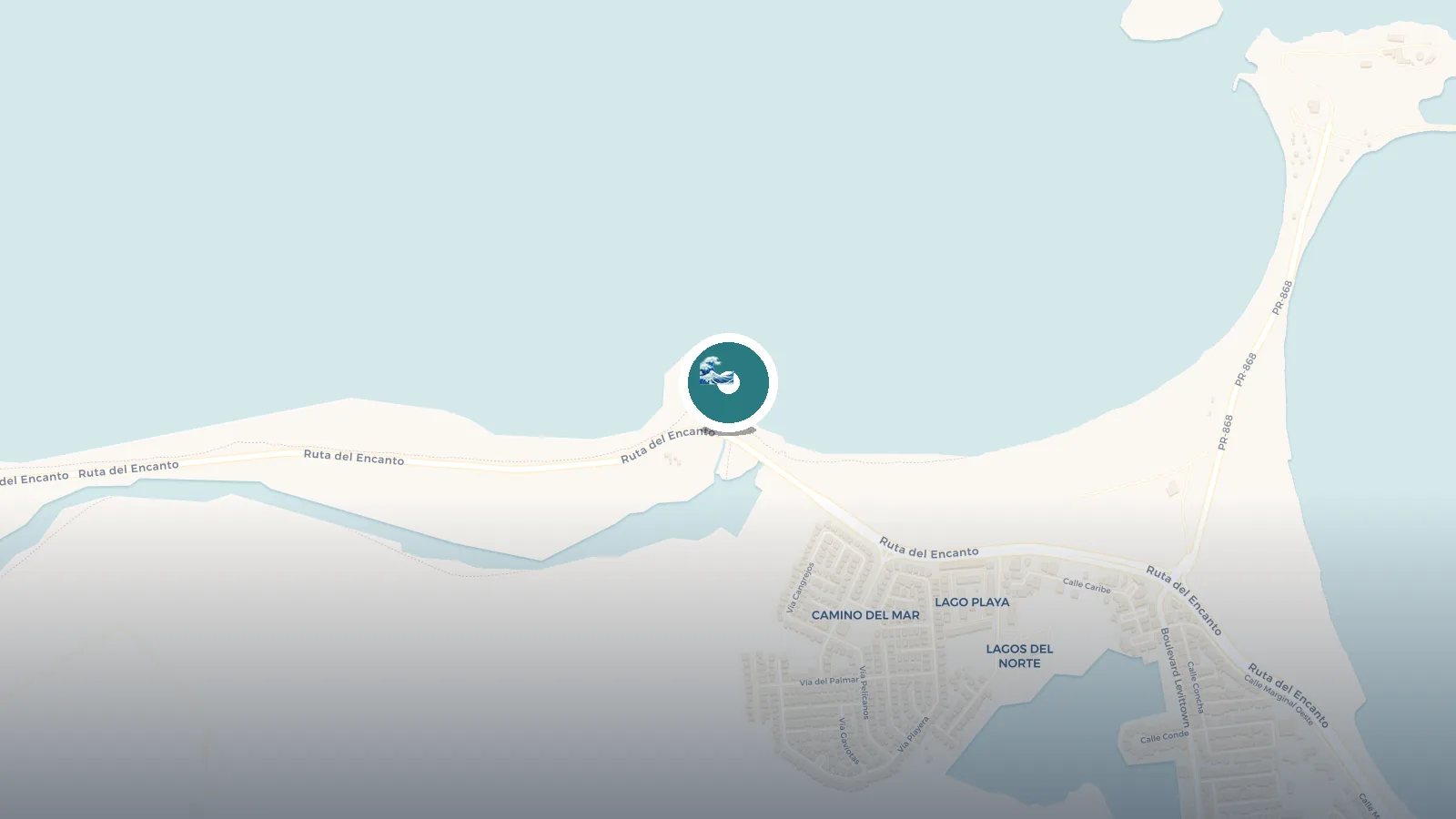 Mapa de Puente Exclusa Rio Cocal