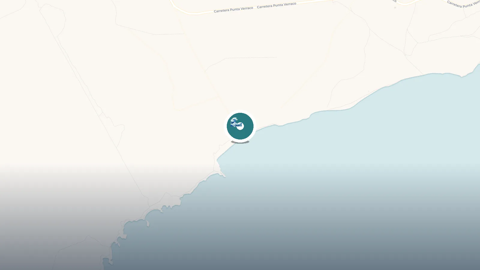 Mapa de Punta Ventana Beach