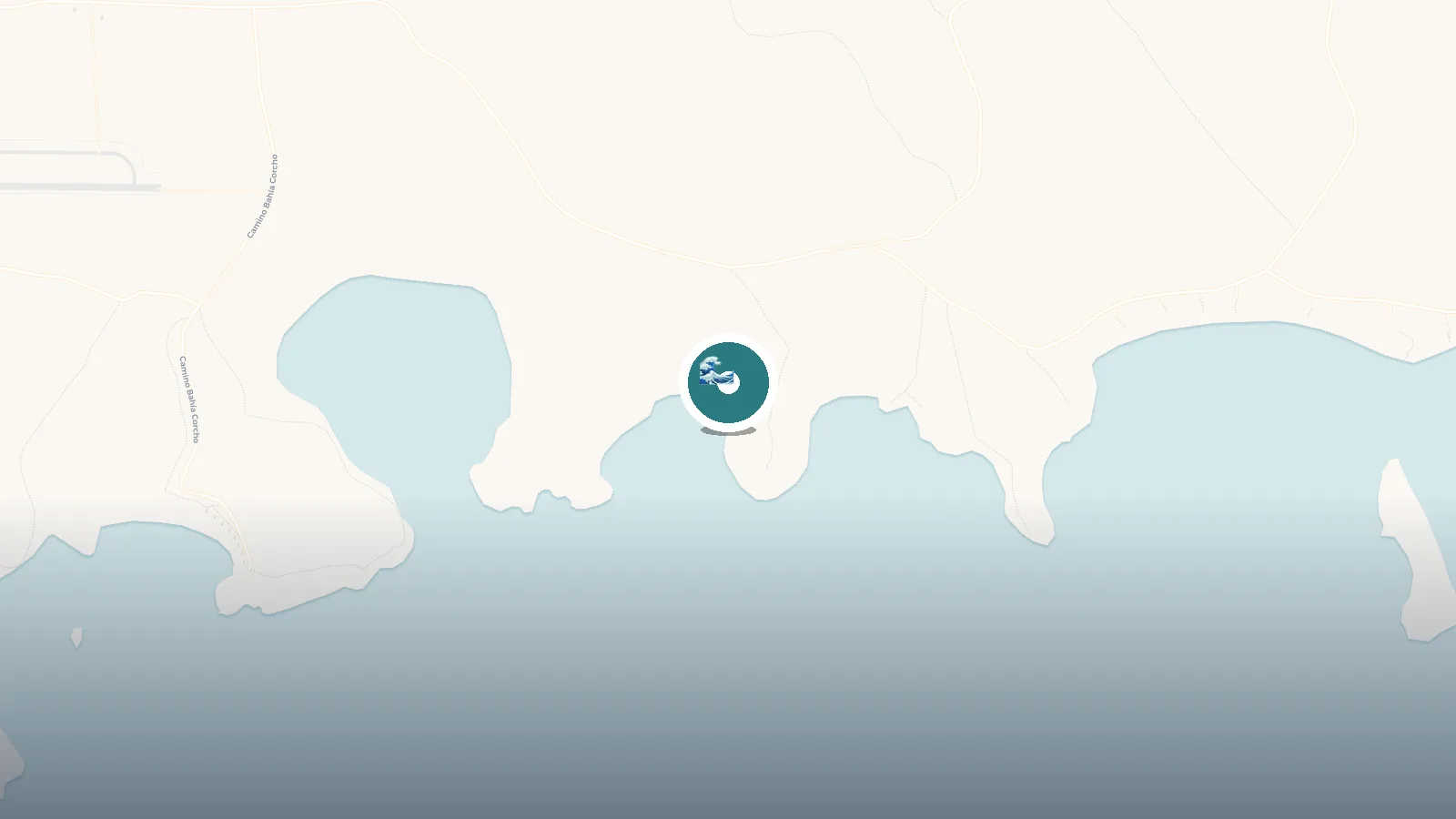 Mapa de Secret Beach