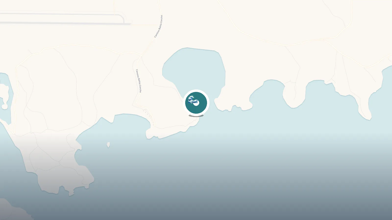 Mapa de Snorkeling - Blue Beach