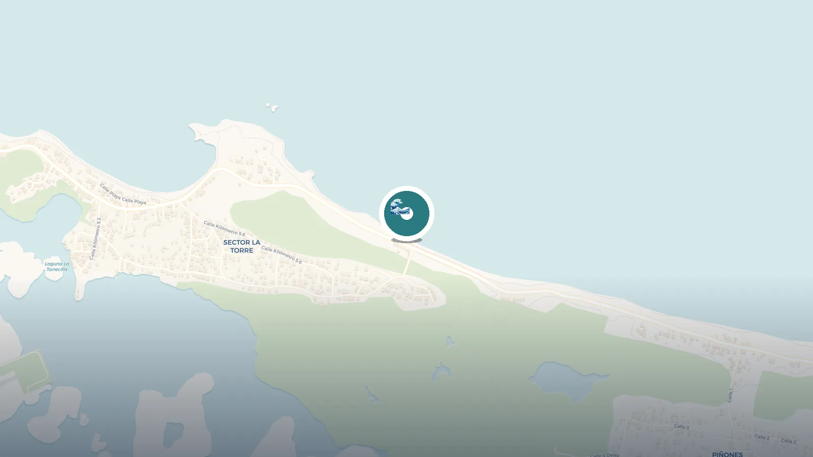 Mapa de Snorkeling - Loiza