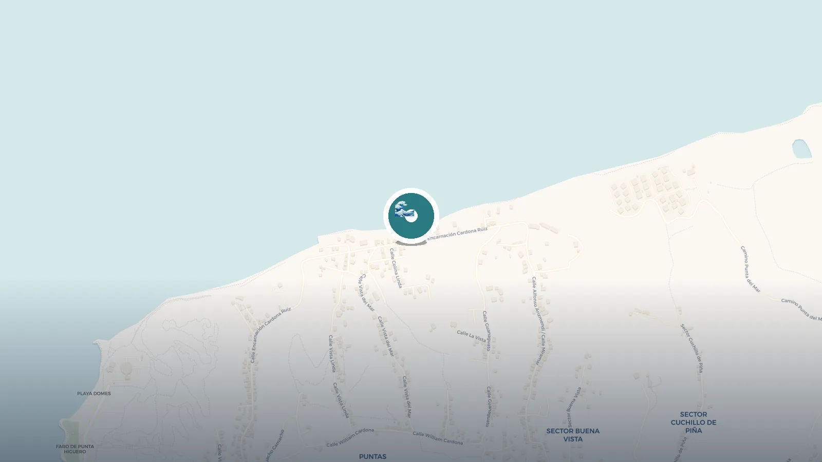 Mapa de Turtle Beach Rincon