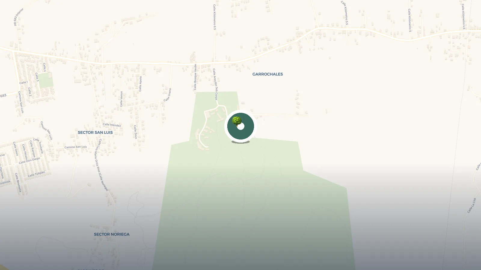 Mapa de Bosque Estatal De Cambalache
